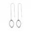 Turkish Silver Ear Thread Chain Earrings