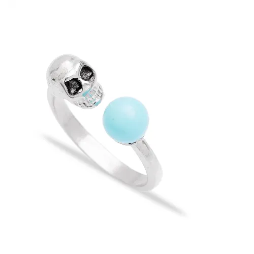Made in Turkey Skull 925 Sterling Silver Ring
