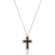Turkish Cubic CZ Cross Sterling Silver Pendant Turkish Cubic CZ Cross Sterling Silver Pendant