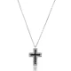 Turkish Cubic CZ Cross Sterling Silver Pendant Turkish Cubic CZ Cross Sterling Silver Pendant