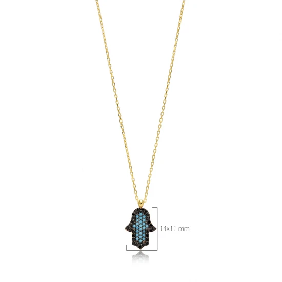 Made in Turkey Hamsa 925 Sterling Silver Pendant Made in Turkey Hamsa 925 Sterling Silver Pendant
