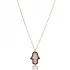 Turkish Hamsa 925 Sterling Silver Pendant