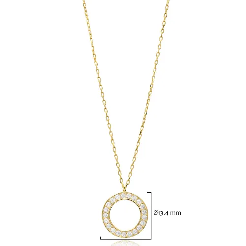 Made in Turkey Round 925 Sterling Silver Pendant