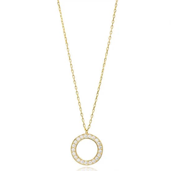Made in Turkey Round 925 Sterling Silver Pendant
