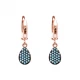 Turkish Nano Turquoise Drop Sterling Silver Earrings Turkish Nano Turquoise Drop Sterling Silver Earrings