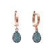 Turkish Nano Turquoise Drop Sterling Silver Earrings Turkish Nano Turquoise Drop Sterling Silver Earrings