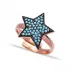 Turkish 925K Adjustable Star 925 Sterling Silver Ring