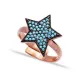 Turkish 925K Adjustable Star 925 Sterling Silver Ring Turkish 925K Adjustable Star 925 Sterling Silver Ring