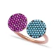Turkish 925K Adjustable Circle 925 Sterling Silver Ring Turkish 925K Adjustable Circle 925 Sterling Silver Ring