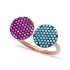 Turkish 925K Adjustable Circle 925 Sterling Silver Ring