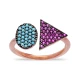 Turkish 925K Adjustable 925 Sterling Silver Ring - Sade 925 Silver Jewelry