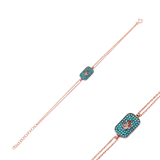 Made in Turkey Clover 925 Sterling Silver Bracelet Made in Turkey Clover 925 Sterling Silver Bracelet