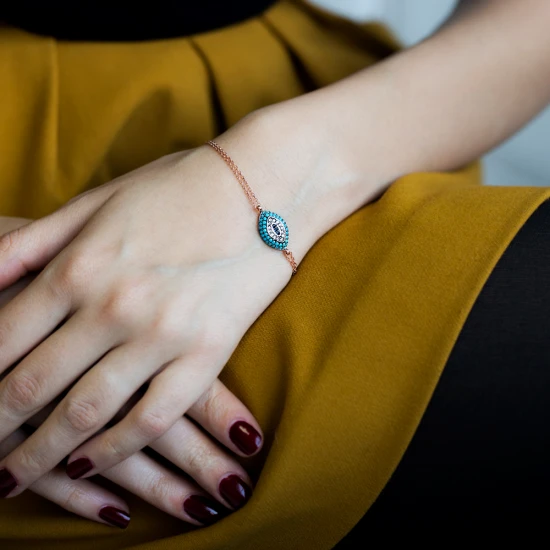 Turkish Evil Eye Sterling Silver Bracelet Turkish Evil Eye Sterling Silver Bracelet
