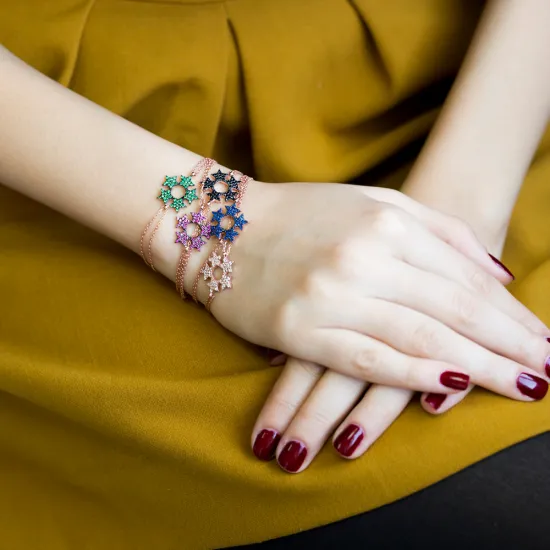 Turkish Handmade Star 925 Sterling Silver Bracelet Turkish Handmade Star 925 Sterling Silver Bracelet