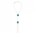 Turkish Turquoise Square Hand Chain 925 Silver Bracelet