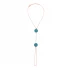 Turkish Round Shape Turquoise Slave 925 Silver Bracelet