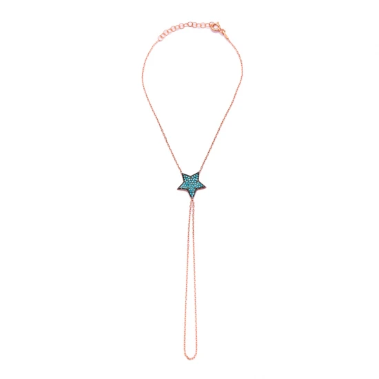 Turkish Star Nano Turquoise Slave 925 Silver Bracelet Turkish Star Nano Turquoise Slave 925 Silver Bracelet
