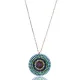 Colurful Round Shape Turkish Wholesale Handmade 925k Sterling Silver Pendant Colurful Round Shape Turkish Wholesale Handmade 925k Sterling Silver Pendant