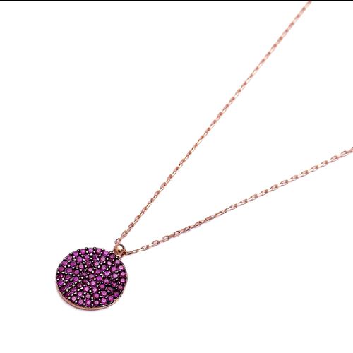 Turkish Round Shape 925K Sterling Silver Pendant Turkish Round Shape 925K Sterling Silver Pendant