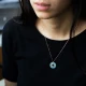 Turkish 925 Silver Nano Turquoise North Star Pendant
