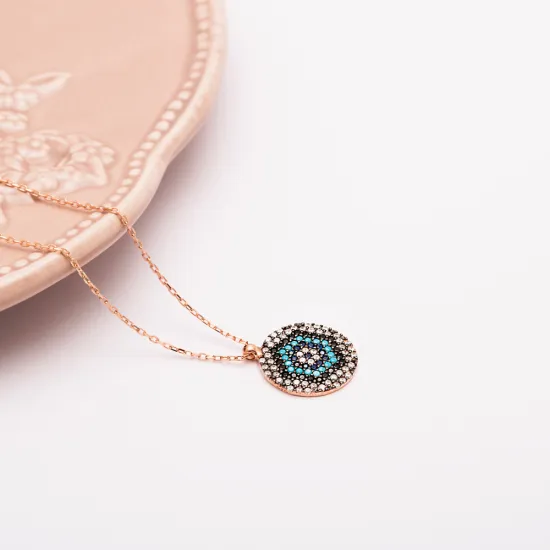 Made in Turkey Nano Turquoise 925 Silver Pendant