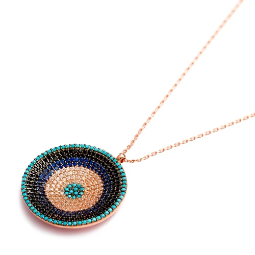 Handcrafted Evil Eye 925 Sterling Silver Pendant Handcrafted Evil Eye 925 Sterling Silver Pendant
