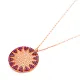 Sun Design Turkish Wholesale Handmade  925  Sterling Silver  Pendant