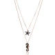 Turkish Seahorse And Starfish Sterling Silver Pendant - Sade 925 Silver Jewelry
