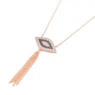 Triangle Eye Turkish Wholesale Sterling Silver Pendant