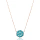 Turkish Snowflake Nano Turquoise 925 Silver Pendant Turkish Snowflake Nano Turquoise 925 Silver Pendant
