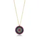 Handmade Evil Eye 925 Sterling Silver Pendant