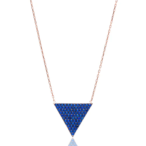Turkish Triangle Pendant in Sterling Silver