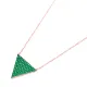 Turkish Handcrafted Triangle Sterling Silver Pendant Turkish Handcrafted Triangle Sterling Silver Pendant