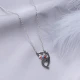 Turkish Black CZ Kitten Cute Cat 925 Silver Necklace - Sade 925 Silver Jewelry