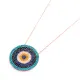 Evil Eye Design Turkish Wholesale Silver Round Pendant Evil Eye Design Turkish Wholesale Silver Round Pendant