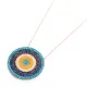 Turkish Evil Eye Rounded 925 Sterling Silver Pendant Turkish Evil Eye Rounded 925 Sterling Silver Pendant