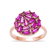 Turkish Baguette 925 Sterling Silver Ring