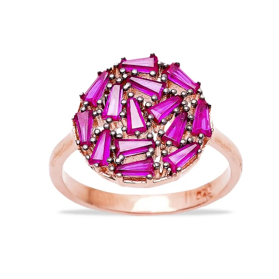 Turkish Baguette 925 Sterling Silver Ring