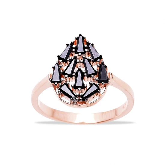 Turkish Baguette Ring 925 Sterling Silver