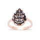 Turkish Baguette Ring 925 Sterling Silver