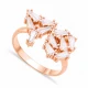 Turkish Handcrafted Baguette Sterling Silver Ring