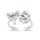 Made in Turkey Baguette Ring in 925 Sterling Silver