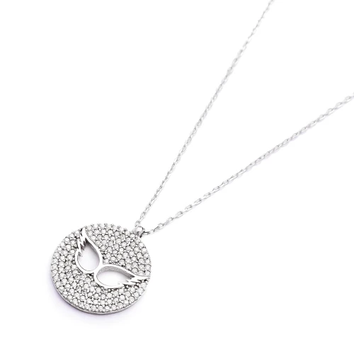 Made in Turkey Angel Wing Sterling Silver Pendant