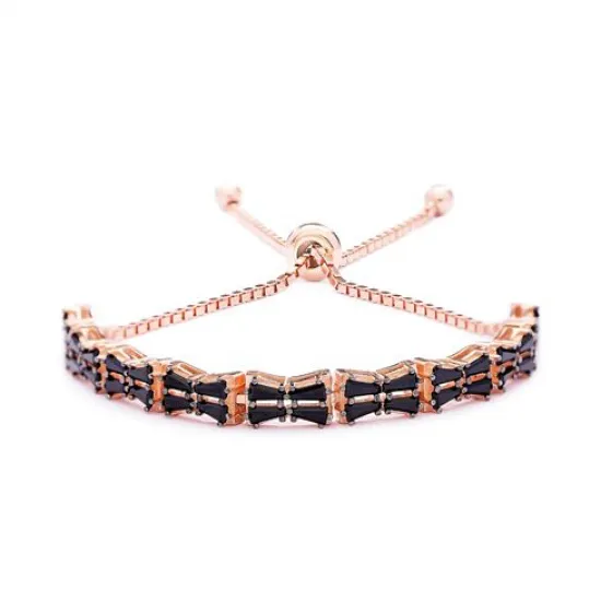 Sterling Silver Wholesale Handcraft Baguette Stone Tennis Bracelet Sterling Silver Wholesale Handcraft Baguette Stone Tennis Bracelet