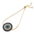 Made in Turkey Evil Eye Tennis Sterling Silver Bracelet