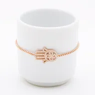 Turkish Hamsa Tennis 925 Sterling Silver Bracelet
