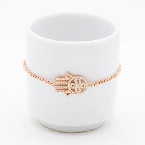 Turkish Hamsa Tennis 925 Sterling Silver Bracelet