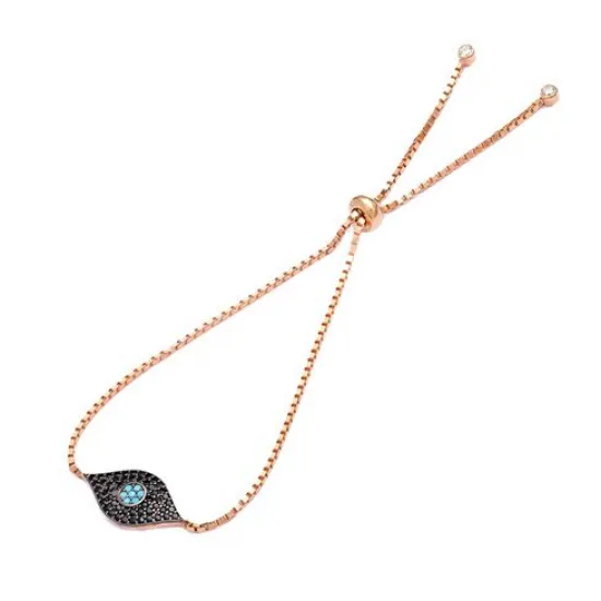Sterling Silver Wholesale Handcraft Evil Eye Tennis Bracelet Sterling Silver Wholesale Handcraft Evil Eye Tennis Bracelet