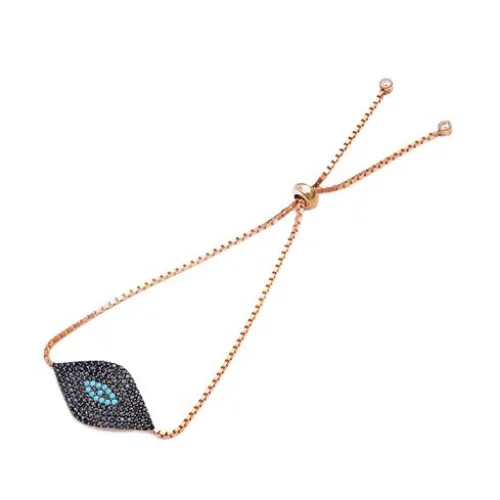 Turkish 925 Silver Evil Eye Tennis Bracelet