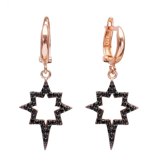Dangle Compass Turkish Wholesale Sterling Silver Earrings Dangle Compass Turkish Wholesale Sterling Silver Earrings